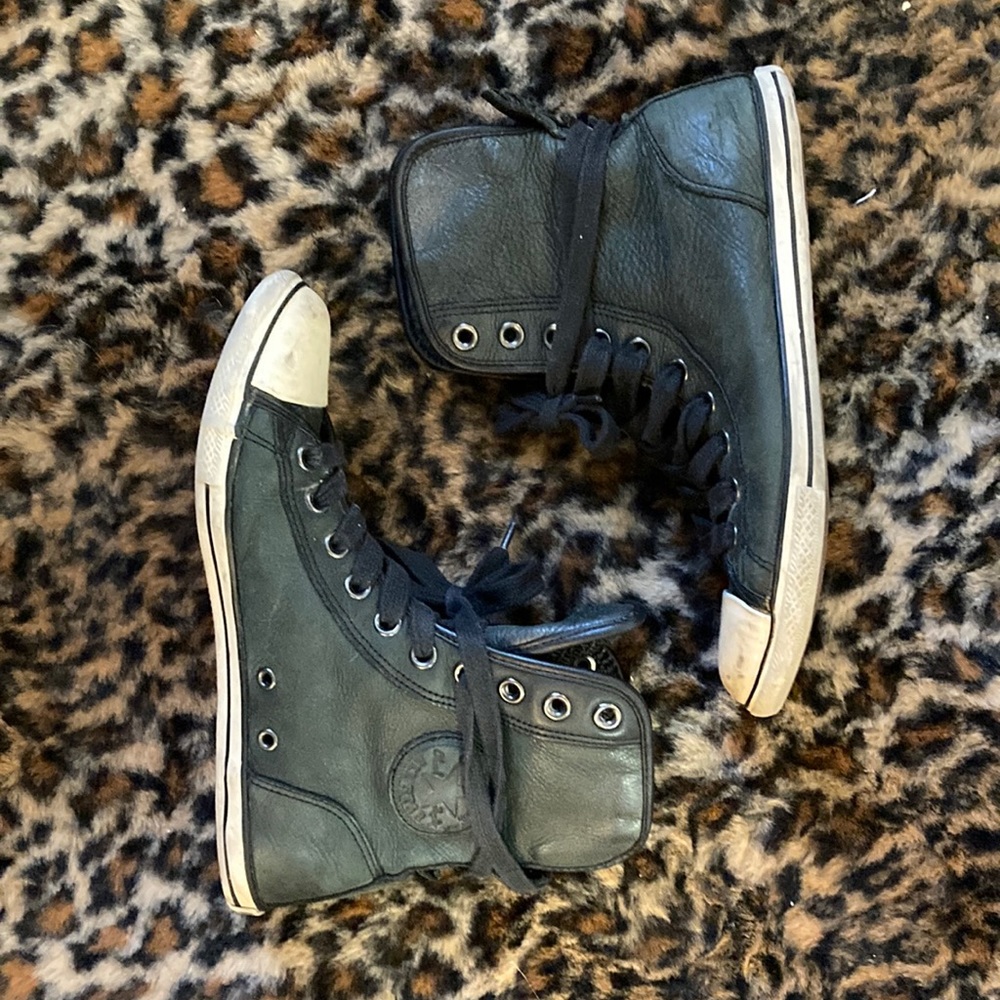 Converse Slim Leather High Top Sneakers